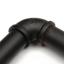 50cm Bathroom Towel Holder Bar Rack Hanger Black Towel Shelf Shower Room Iron Storage Shelves