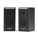 LEnRuE V2200 Wooden Mini Computer Speaker 2.0 Stereo Bass Double Desktop Speakers
