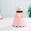 KUULAA RGB LED Night Light Badminton Silent Humidifier Air Diffuser Difusor Mist Maker Aroma For Home Office Car