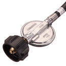 12inch Propane Adapter Hose Adapter Converter 3/8 Female Replacement For Reducing Valve 3.66 Meter