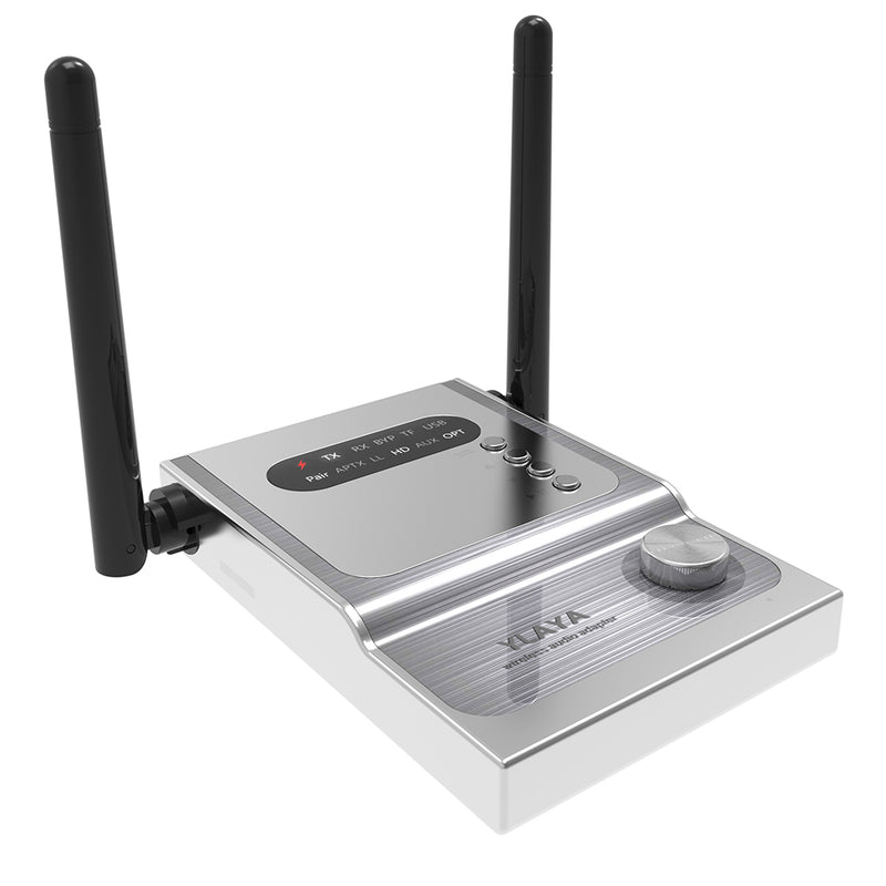 YLAYA bluetooth 5.0 Transmitter Receiver CSR8675 80m Audio Wireless Adapter Optical 3.5mm AUX Jack RCA