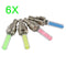 6x Bike Bicycle LED Wheel Lights Valve Lamp Valve Core Light