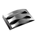 Creative Stainless Steel Wall-Mounted Two-Hole Toothbrush Holders Bathroom