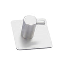 Single Wall Mounted Coat Cloth Robe Hat Hook Rack Holder Stainless Hanger