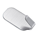 1 piece Single Hook Holder Stainless Steel Robe Towel Jacket Coat Bathroom Storage Silver