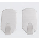 1 piece Single Hook Holder Stainless Steel Robe Towel Jacket Coat Bathroom Storage Silver