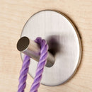 Decorative Wall Mounted Nail-free Self adhesive Sideling Hook Coat Hanger