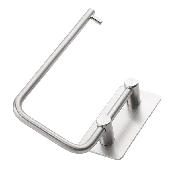 1 Piece Wall Mount Chrome Finish Stainless Steel Toilet Roll Paper Holder Bathroom Accessory