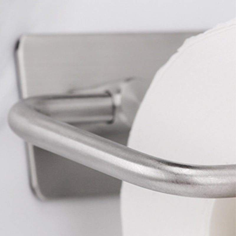 1 Piece Wall Mount Chrome Finish Stainless Steel Toilet Roll Paper Holder Bathroom Accessory