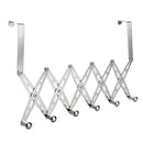 Over the Door Hook Foldable Hanger Rack Kitchen Organizer Hooks Storage Rack
