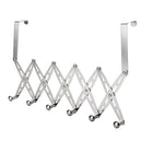 Over the Door Hook Foldable Hanger Rack Kitchen Organizer Hooks Storage Rack
