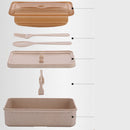 Meal Prep Containers Single 2 Compartments with Lid, Food Storage Bento Box | Stackable | Reusable Lunch Boxes, Microwave/Dishwasher/Freezer Safe,Portion Control