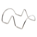 Metal Taco Holder Stand Stainless Steel 2 Slot Taco Display Rack Tacos Tray