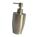 Soap Dispensers Bottles Countertop Lotion Clear With Stainless Steel Pump Empty Liquid Hand Soap Dispenser Kitchen and Bathroom Boston Round Press Bottle