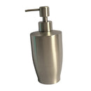 Soap Dispensers Bottles Countertop Lotion Clear With Stainless Steel Pump Empty Liquid Hand Soap Dispenser Kitchen and Bathroom Boston Round Press Bottle