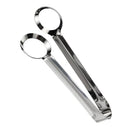 Stainless Steel Egg Tongs Baking BBQ Tongs Cooking Utensils 18.2cm Long