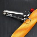 Stainless Steel Egg Tongs Baking BBQ Tongs Cooking Utensils 18.2cm Long