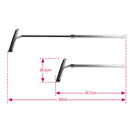 Extendable Wiper Squeegee Window Cleaner Shower Clean Wash Glass Mirror Car