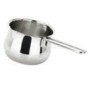 Stainless Steel Milk Pot Butter Warmer Pan Small Saucepan with Pour Spouts