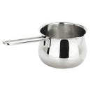 Stainless Steel Milk Pot Butter Warmer Pan Small Saucepan with Pour Spouts