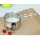 Stainless Steel Milk Pot Butter Warmer Pan Small Saucepan with Pour Spouts