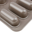 8 Cup Non-stick Mini Hotdog Tray Roasting Bread Baking Hotdog-shape Cake Pan