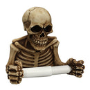 Wall-mounted Resin Skeleton Paper/Tissue Holder for Kitchen and Bathroom