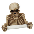Wall-mounted Resin Skeleton Paper/Tissue Holder for Kitchen and Bathroom