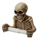 Wall-mounted Resin Skeleton Paper/Tissue Holder for Kitchen and Bathroom