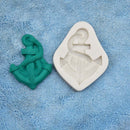 Cake Mold Silicone Baking Mould Chocolate Snack Tray DIY Craft - Boat Anchor