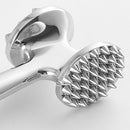 High Quality 304 Stainless Steel Meat Tenderizer Meat Hammer Long Handle for Beef, Steak, Chicken, Pork and Veal