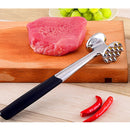 High Quality 304 Stainless Steel Meat Tenderizer Meat Hammer Long Handle for Beef, Steak, Chicken, Pork and Veal