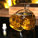 600ml 20oz Clear Glass Crystal Helmet-shaped Beer Vodka Bottle with Stopper