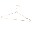 42cm Strong Metal Wire Clothes Hangers Hook Coat Trouser Skirt Holder Bar
