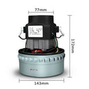 Vacuum Cleaner Hoover Motor for Shop Industrial Vacuum Cleaner 1500W