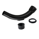 Vacuum Cleaner Adapter Elbow Pipe For 35mm Connector Inner Diameter Hose Black