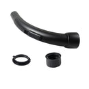Vacuum Cleaner Adapter Elbow Pipe For 35mm Connector Inner Diameter Hose Black
