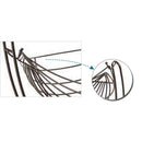 Fruit Bowl Basket Holder Hold Nest Wire Kitchen Dinning Table Rack 2 Tier