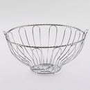 Fruit Drainer Basket Fruit Bowl Holder Storage Basket Stand Iron Wire Rack,Decorative Countertop Centerpiece or Serving Storage Basket,Easy to Clean