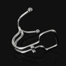 Stainless Steel Wall Mount Self Adhesive Sticky Double Hook Bathroom Kitchen