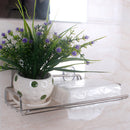 Non Rust Self Adhesive Bathroom Toilet Paper Caddy Organiser Shelf Stainless