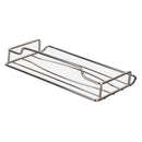 Non Rust Self Adhesive Bathroom Toilet Paper Caddy Organiser Shelf Stainless