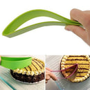 Home Kitchen Party Level Plastic Pastry Cake / Pie Slicer Cutter Spatula