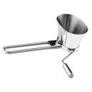 Stainless Steel Rotary Grater Cheese and Vegetable Grater Slice Shred Tool