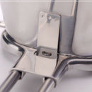 Stainless Steel Rotary Grater Cheese and Vegetable Grater Slice Shred Tool