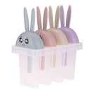 Creative Ice Cream Mould DIY Food Grade Plastic Popsicle Molds Little Rabbit