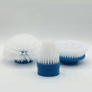 Multi-Purpose Turbo Scrub Electric Cleaning Brush Head Set 3Pcs Toilet Brush