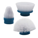 Multi-Purpose Turbo Scrub Electric Cleaning Brush Head Set 3Pcs Toilet Brush