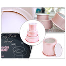 Rose Gold Anodized Cake Mold For Chiffon,Sponge,Angel Food Cake,Cheesecakes