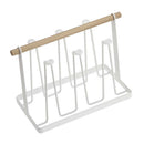 Japanese Cup Holder Metal Mug Rack Kitchen Display Storage Wire 6 Cup Rack
